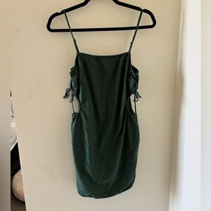 Aerie Linen Mini Dress